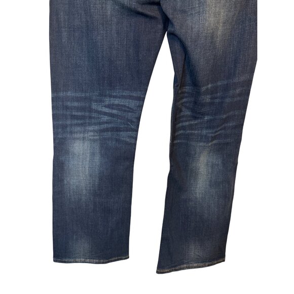 NWT Levis Mens 527 W40 L32 Dark Wash Slim Bootcut Jeans - Picture 10 of 15